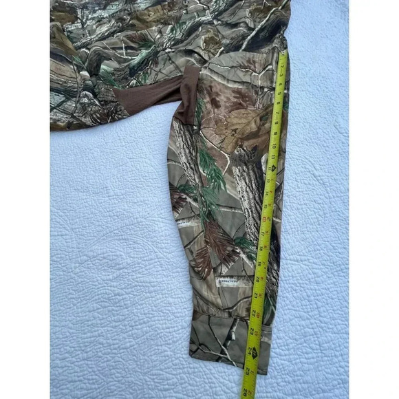 RedHead Long Sleeve Button Down Oak Vented Hunting Shirts Camo Brown Sz XL - Picture 9 of 12